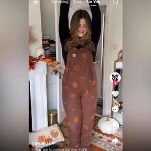Lucy & Yak Pumpkin Patch Dungarees